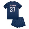 Maillot de Supporter Paris Saint-Germain Skriniar 37 Domicile 2024-25 Pour Enfant